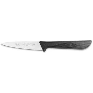 Cuchillo de Cocina con Hoja de Acero Inoxidable de 10 cm, Negro y Cromado, SKIN 324210, para Verduras - Product Image 1