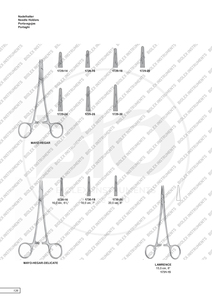 Buena calidad al por mayor Castroviejo soporte de aguja 140mm Color sólido soporte de aguja nuevo estilo Castroviejo soporte de aguja 140mm - Product Image 3