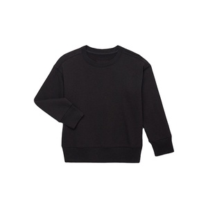 เสื้อสเวตเชิ้ตคอกลม แบรนด์ Blank ผ้าคอตตอนเทอร์รี่เนื้อหนา ทรงโอเวอร์ไซส์ สำหรับผู้ชายและผู้หญิง รับสกรีนลายตามสั่ง - Product Image 4
