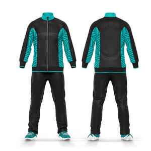 Autumn Winter 100% Cotton <b>Tracksuits</b> Custom Designed Quick Dry Lightweight Plus Size Sportswear Logo Printing Sustainable - Product Image 4