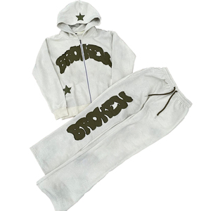 Ensemble de survêtement pour homme doublé en polaire, chaud, pour l'entraînement en hiver, vente en gros, OEM, ODM, export direct d'usine, haute qualité, livraison rapide - Product Image 6