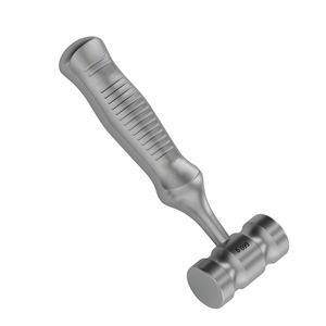 Maillet allemand en acier inoxydable 660g Tête en caoutchouc Marteau orthopédique pour os Instruments chirurgicaux pour la chirurgie - Product Image 5
