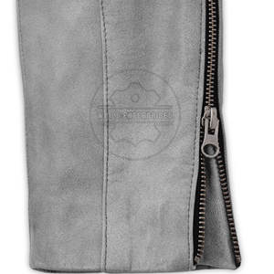 Pantalones de Cuero Casuales para Hombre de Alta Calidad, Color Sólido, Estilo Urbano, Ligeros, Cintura Media, Corte Recto, Ecológicos - Product Image 4