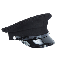 Casquette de mode classique style casquette de baseball, pour fanfare, avec broderie et passepoil, idéale pour les événements, 100% Polyester, Unisexe Adulte, à prix abordable