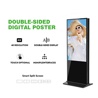 Quiosco Comercial de Doble Pantalla Táctil con CPU Android para Publicidad en Centros Comerciales y Escenarios de Autoservicio CE ROHS