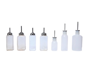 Bouteille PC de souris de haute qualité 500ml de forme carrée avec bouchon en acier inoxydable conçue pour une utilisation en laboratoire assurant la sécurité et la longue durée de vie - Product Image 3