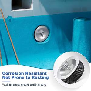 Ende des Rohr greifers Mechanischer Tests topfen Stahl ablauf rohr abdeckung mit verzinkter Schraube und Flügel mutter für den Abfluss der Kanalisation im Freien - Product Image 6