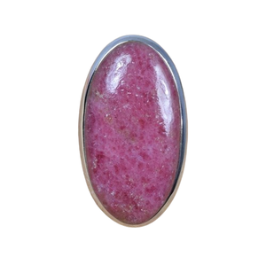 Anillo DE BODA indio para niñas, lujosa piedra preciosa de rodonita, anillo hecho a mano, anillo de piedras preciosas, joyería de plata de ley 925, joyería de sello 925 - Product Image 1