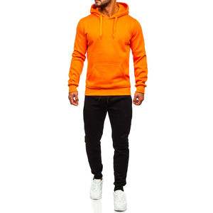 ชุดวอร์มมีฮู้ดผ้าโพลีเอสเตอร์คุณภาพสูงสำหรับผู้ชาย ปี 2026 ผลิตตามสั่ง ชุดแทร็คเนื้อหนา บริการ OEM ODM สำหรับคุณแม่ตั้งครรภ์ ฤดูใบไม้ร่วง - Product Image 1