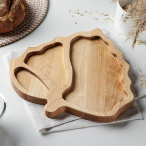 Bandeja de Servir de Madera de Acacia Sostenible de Alta Calidad, Bandejas Decorativas para el Hogar y la Cocina, Logotipo Personalizado, Hecho en Vietnam - Product Image 4