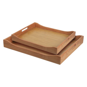 Plateaux de service en bois de luxe personnalisés pour restaurant, viande, petits bonbons, service de nourriture, rangement - Product Image 1