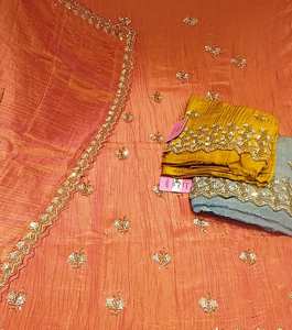 Trajes de moda india bordados a mano sin costuras de diseñador moderno para mujeres para fiestas de estilo tradicional - Product Image 2