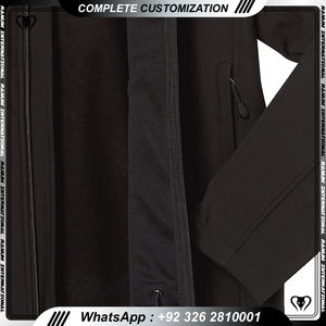 Veste softshell Offre Spéciale vente en gros veste softshell à fermeture éclair veste coupe-vent imperméable de camping léger pour hommes - Product Image 5