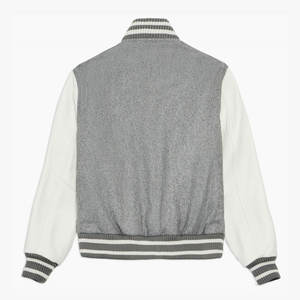 Chaqueta universitaria Letterman | Bomber estilo universitario | Bordado personalizado y patchwork | Ajuste unisex para hombres y mujeres - Product Image 2