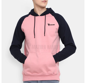 เสื้อฮู้ดสไตล์สตรีทแฟชั่นสำหรับผู้ชายเสื้อกันหนาวขนแกะหนาดีไซน์ตามสั่งผู้ผลิต OEM - Product Image 1