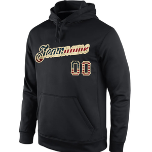 Sudadera con Capucha Personalizada con Sublimación de la Bandera de EE. UU., Sudadera con Capucha de Invierno con Nombre de Equipo y Número Personalizados, Ropa Deportiva para Entrenamiento en el Gimnasio - Product Image 2