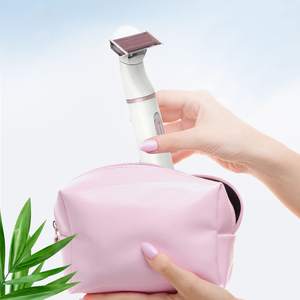 Depiladora Eléctrica 5 en 1 para Mujer, Cuchillas Desmontables de Acero Inoxidable, Carga USB, IPX7, para Rostro, Nariz, Cejas, Brazos, Depilación - Product Image 2