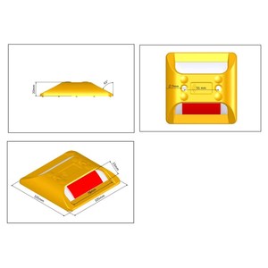 50-Piece Highway <b>Stud</b> Set <b>Plastic</b> Material - Product Image 5