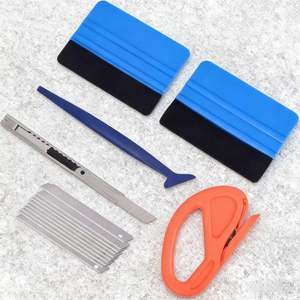 <span class=keywords><strong>Kit</strong></span> Profesional de Herramientas para Vinilo de Tintado de Ventanas de Automóviles ABS, <span class=keywords><strong>Kit</strong></span> de Instalación de PPF, Garantía de 1 Año, Color Personalizado - Product Image 6