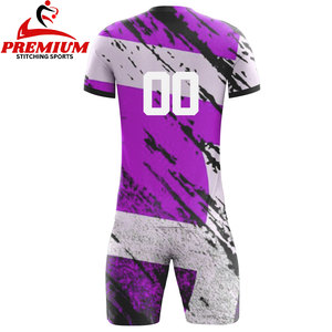 ชุดกีฬาฟุตบอลปรับแต่งได้คุณภาพสูงเครื่องแบบฟุตบอลที่มีคุณภาพสูงน้ำหนักเบา - Product Image 2