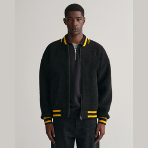 Good Quality Wholesale Custom 100% Cotton High Street Style Waterproof Windproof Bomber Varsity <b>Jacket</b> <b>Men</b> - Product Image 1