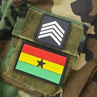 Écussons personnalisés en PVC pour grades de la Gendarmerie Brigadier, écussons de poitrine, écussons de grade, écussons en caoutchouc souple 3D, badges thermocollants