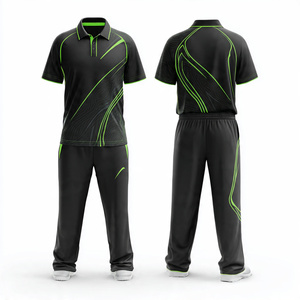 High-Quality Cricket Uniforms All Sports Cricket Uniform New Style Cricket Uniform Comfortable Sports Cricket Jersey <b>Shorts</b> Sets - Product Image 1