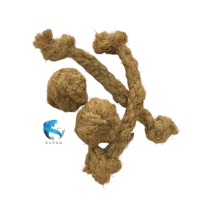 Juguete Masticable de Cuerda de Fibra de Coco para Mascotas, Juguete Duradero, Clásico, Interactivo, para Entrenamiento y Juego en Interiores - Product Image 5