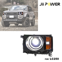 Conjunto de Faros LED con Luz Alta/Baja, DRL y Señal de Giro Integrados, Repuesto para Toyota Land Cruiser LC250 2024