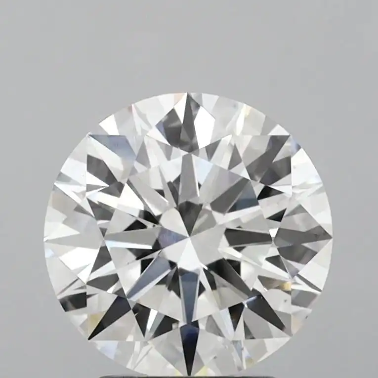 Rond 2.51ct F VS1, diamant de laboratoire en vrac coupe idéale, cadeau de diamant de pierre précieuse certifié IGI pour les bijoux