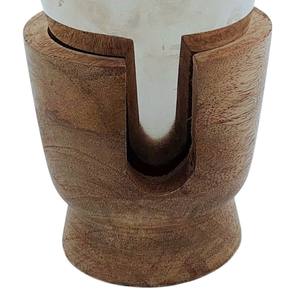 Handcrafted Wood Incense <b>Burner</b> With <b>Silver</b> Metal Bowl Holder Bakhoor Home Decor Gift Middle Eastern Style Elegant Modern Design - Product Image 6