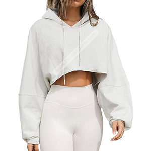 Sweats à capuche d'hiver pour femmes conçus sur mesure col à capuche activités de plein air confortables marque privée 100% coton - Product Image 1