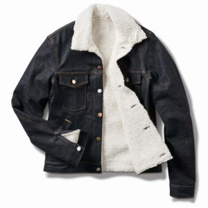 Best Selling Custom Logo <b>Men's</b> XL <b>Jacket</b> Wholesale Winter Rippled <b>Denim</b> Breathable <b>Hooded</b> Woven Pattern Design Custom Logo - Product Image 2