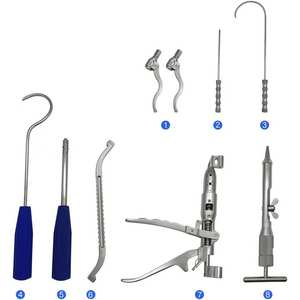 Ensemble de système de câbles orthopédiques en acier inoxydable, pince à passer les fils manuelle, pince à resserrer, kit d'instruments chirurgicaux - Product Image 4