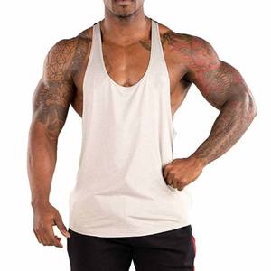 Camiseta sin mangas de culturismo con logotipo personalizado, precio razonable, entrega rápida, para gimnasio, fitness, musculación, con etiqueta tejida, para hombre - Product Image 3