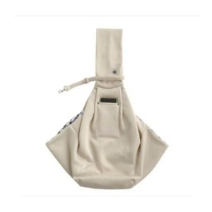 Sac de transport souple vert olive pour animaux de compagnie avec doublure à carreaux et fermeture éclair, pour chats et chiens jusqu'à 10 kg - Product Image 5
