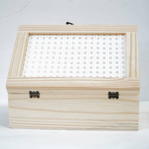 Cajas de regalo de madera de lujo elegantes más vendidas Diseño rectangular de calidad superior para embalaje al por menor al por mayor Hecho en Vietnam - Product Image 1