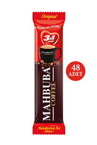 Premium-Qualität 18g 3in1 Gefriergetrockneter Instant-Kaffee-Stick Mild Geschmack Sanfte Note Zucker-Sahne-Mischung GANO-Extrakt Mahbuba Box - Product Image 3