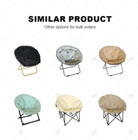 Chaise lune pliante pratique pour l'extérieur, camping, randonnée, jardin, en métal, confortable, rembourrée, avec sac de transport