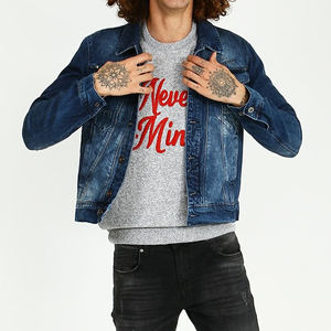 Chaqueta Vaquera Casual para Hombre Hecha en Pakistán, Modelo 2026, Cómoda y Elegante para Invierno, con Diseño OEM ODM - Product Image 1