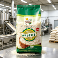 Sac tissé en polypropylène (PP) laminé BOPP pour riz, maïs, blé, semoule