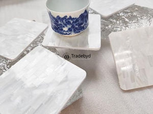 Tradebyd Accessoire de table de luxe incrusté de nacre fait à la main pour les maisons modernes - Product Image 4