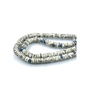 Venta al por mayor 8-inch Faceted Natural K2 Jasper Heishi Beads Tire Shape Gemstone Calidad superior para la fabricación de joyas - Product Image 6