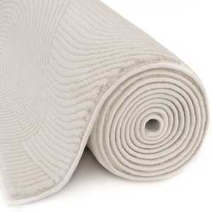 Alfombra Geométrica Carmel Cream 6070, Elegante Decoración para el Hogar - Product Image 5