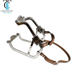 Abrebocas Equino Reutilizable de Acero Inoxidable, Espéculo Dental para Caballos, Instrumento Veterinario Ajustable para el Cuidado de Animales Grandes - Product Image 6