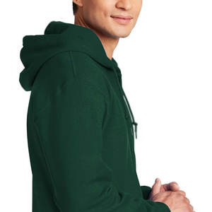 เสื้อมีฮู้ดซิปซับในสำหรับผู้ชายเสื้อแขนยาวเป็นมิตรกับสิ่งแวดล้อมสำหรับยิมผลิตได้ในขนาดพิเศษ - Product Image 6