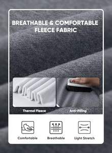 Men's 2 Piece Outfits <b>Hoodie</b> Sweatshirt Tracksuit & Joggers Sweatpants Sweatsuit Set Heavy Weight Streetwear Tracksuit - Product Image 4