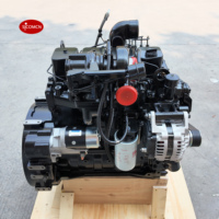 Nouveau moteur Sicomcn 4bt 3.9L, ensemble complet de moteur diesel, démarrage électrique, refroidissement par eau, 80-180 CV, 4 cylindres, machines