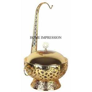 ที่อุ่นอาหารจานแฟนซีทำจากโลหะหรูหราสำหรับโรงแรมร้านอาหาร - Product Image 4