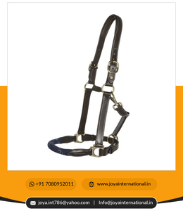 Halter en cuir naturel fabriqué avec Smart Lead & Rope Premium Halters Vente en gros - Product Image 2